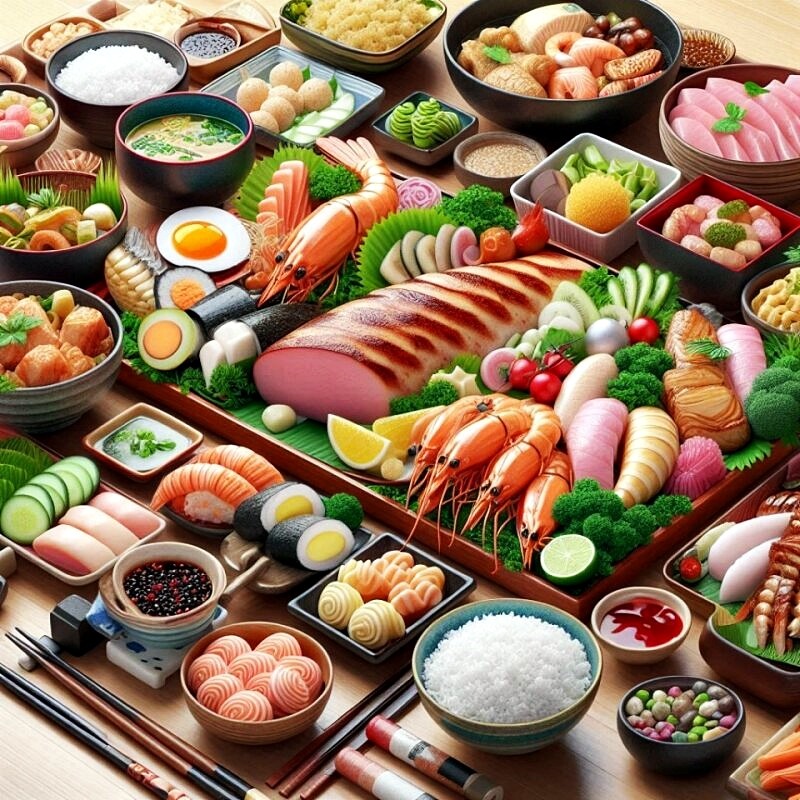 Sushi and Japanese Food