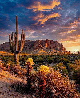 Superstition Mountain Sunset