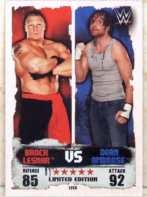Brock Lesnar vs Dean Ambrose