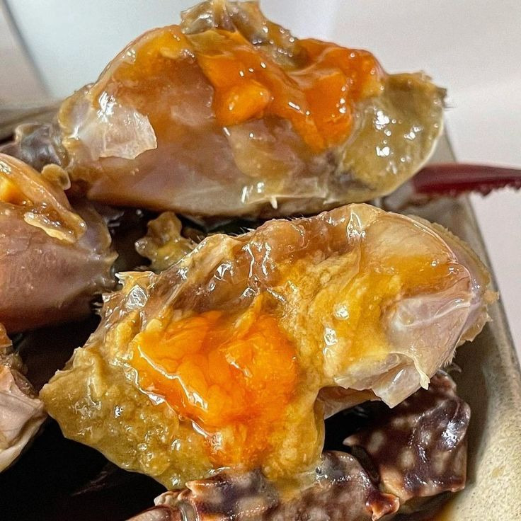 Raw Marinated Crabs