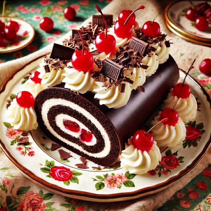 Chocolate Cherry Cake