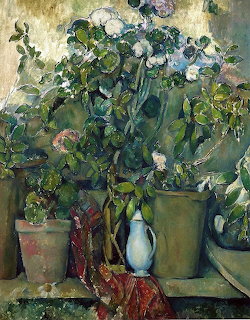 Cezanne Poted Plants Still Life