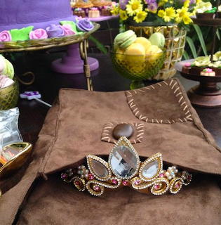 Rapunzel Crown and Satchel