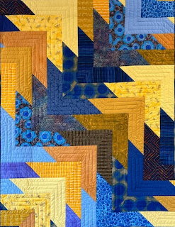 Blue Yellow Quilt Pattern