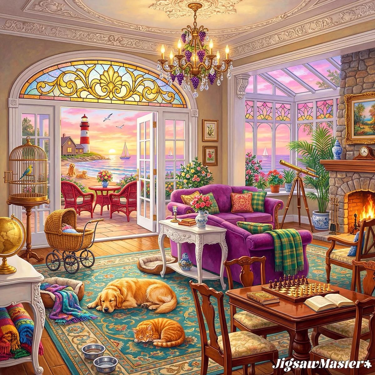 Colorful Living Room
