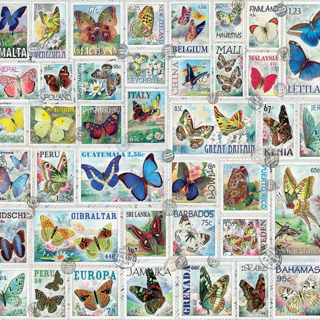 Butterfly Postage Stamps