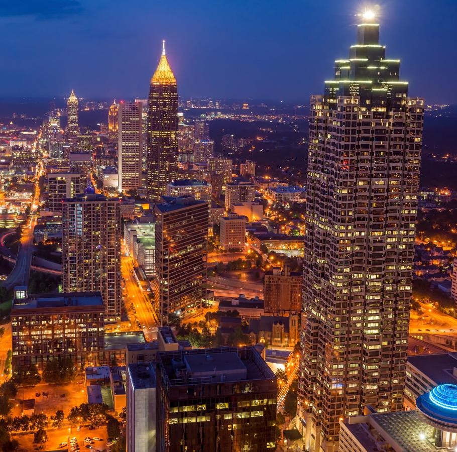 Atlanta Skyline at Night