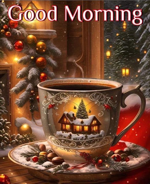 Good Morning Christmas Coffee