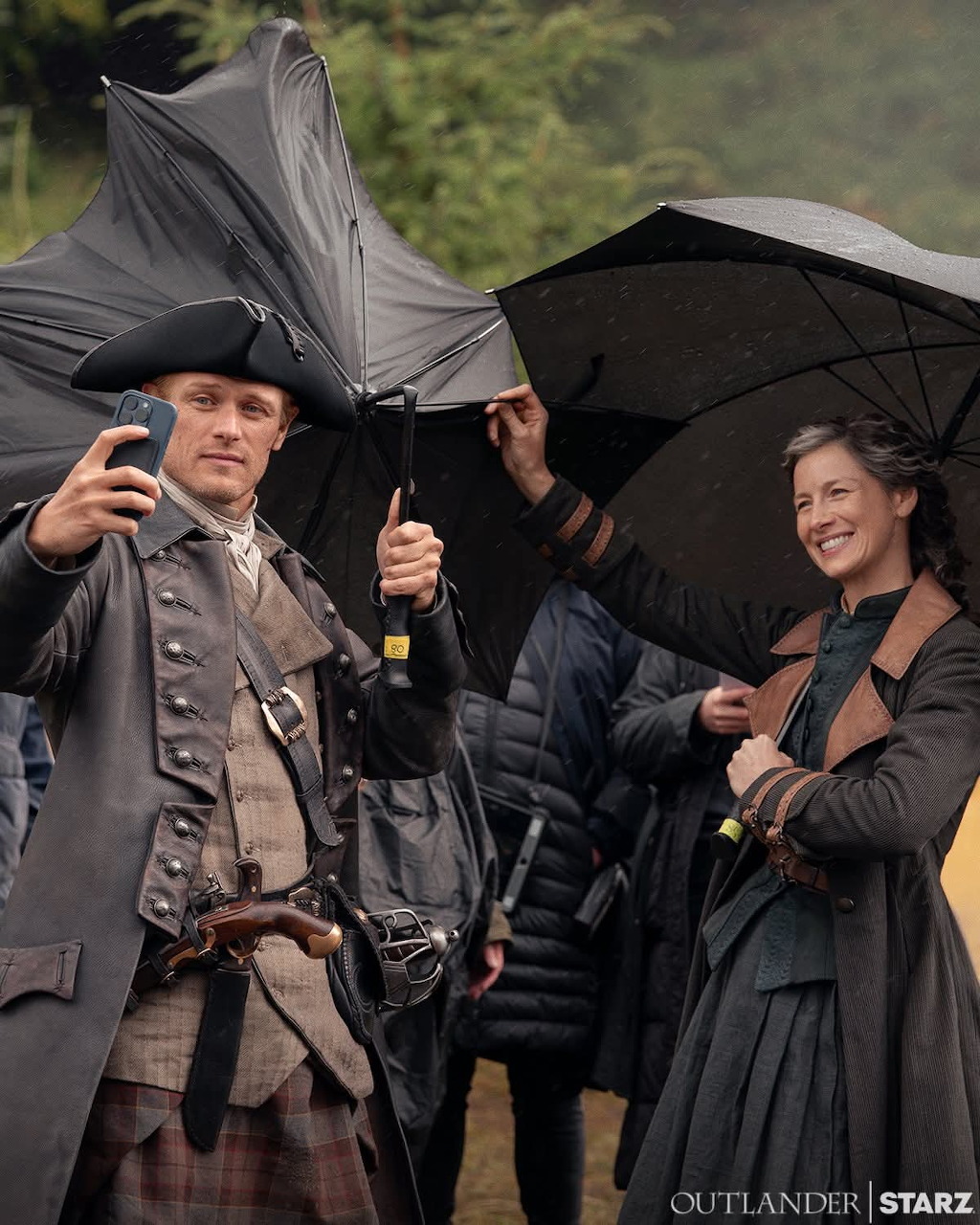 Outlander Cast Behind the Scenes