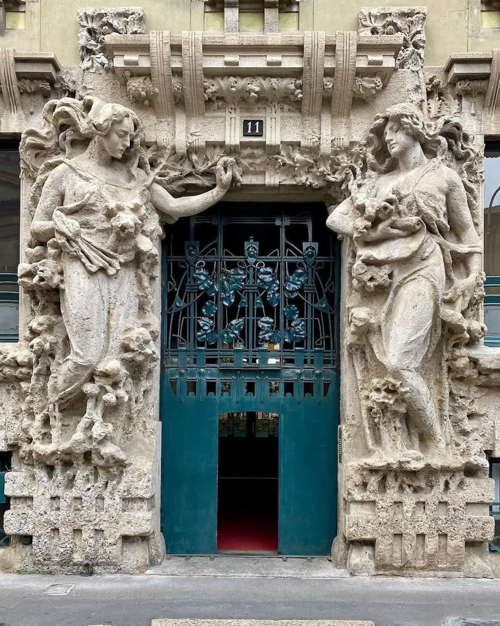 Art Nouveau Entrance