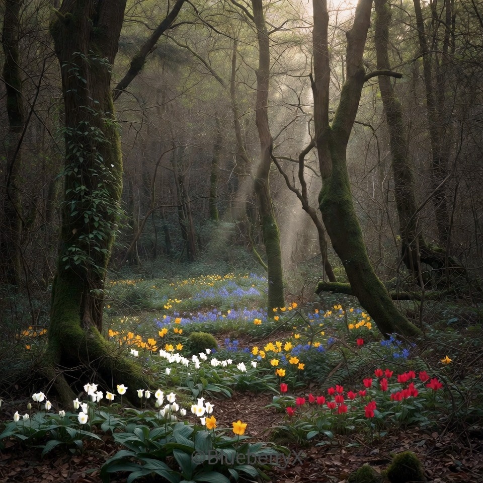 Woodland Wildflower Clearing