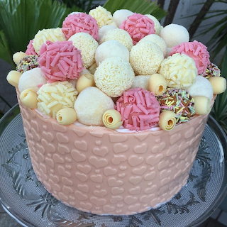 Pink Decorated Cake