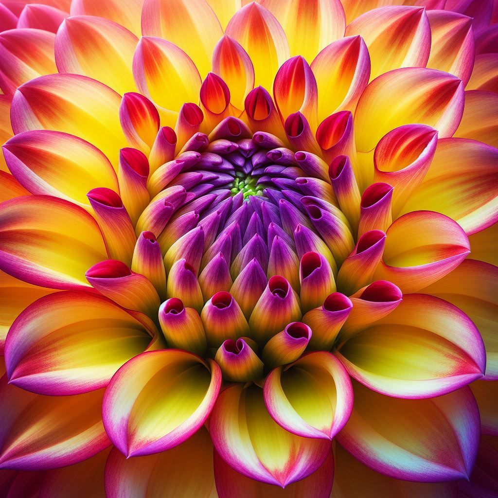 Vibrant Dahlia Flower