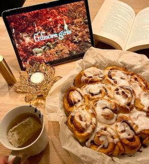 Cinnamon Rolls and Tea