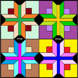 Geometric Quilt Pattern