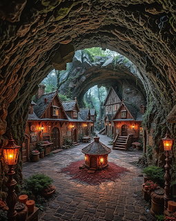Underground Cave Village