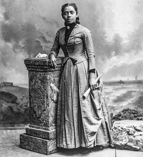 Peruvian Woman 1896 Portrait