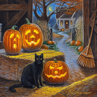 Brian Winget Cat O'Lantern