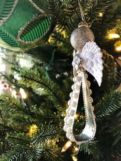 White Angel Christmas Ornament