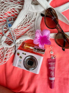 Beach Essentials Flatlay