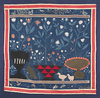 Floral Animal Tapestry