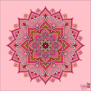Pink Mandala Design