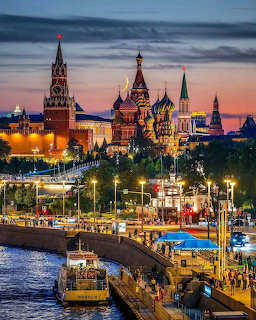 Moscow Kremlin at Sunset