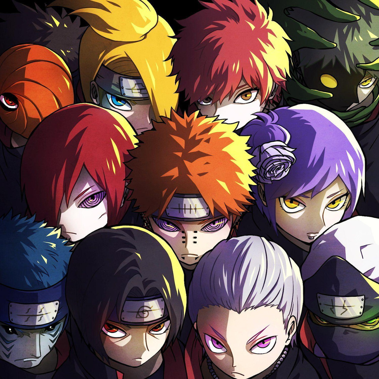 Akatsuki Anime Characters