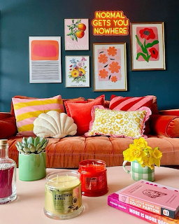Colorful Living Room Interior