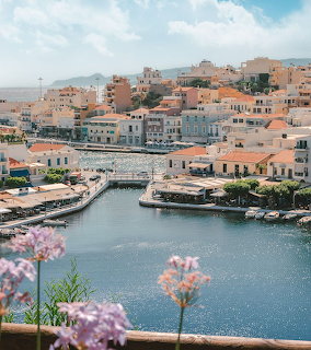 Agios Nikolaos Crete Harbor