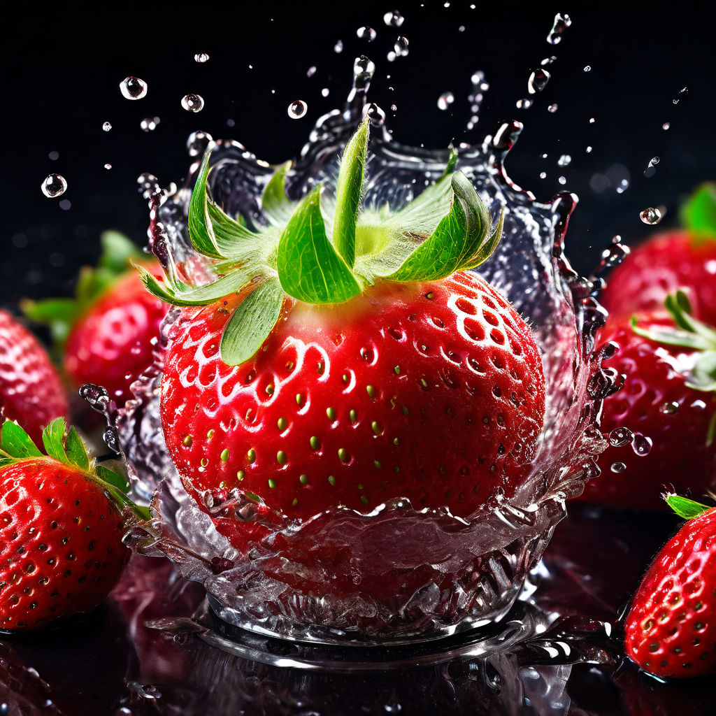 Strawberry Water Splash