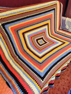 Colorful Crochet Blanket