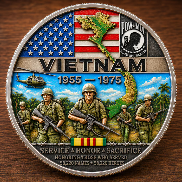 Vietnam Veteran Commemorative Coin