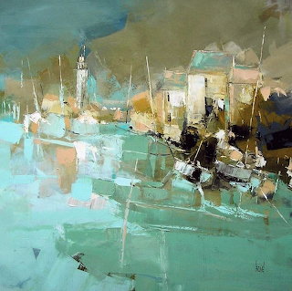 Herve Lenouvel Harbor Scene
