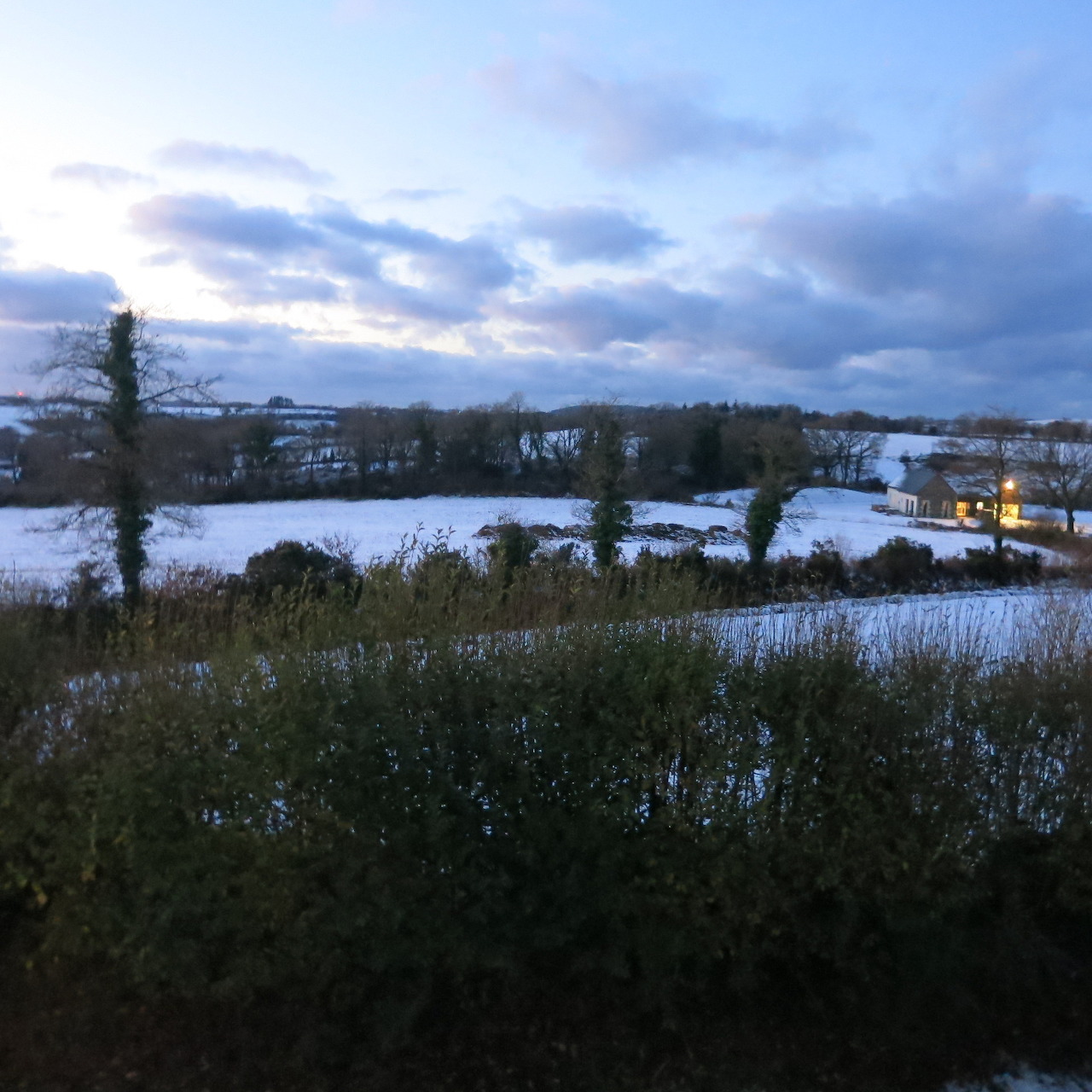 Snowy Brittany Evening