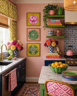 Colorful Eclectic Kitchen
