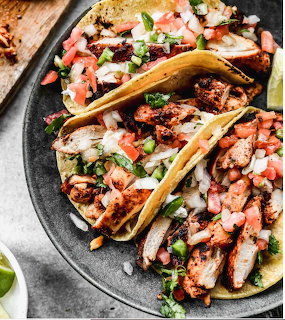 Grilled Chicken Street Tacos