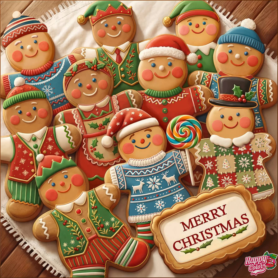 Gingerbread Christmas Cookies