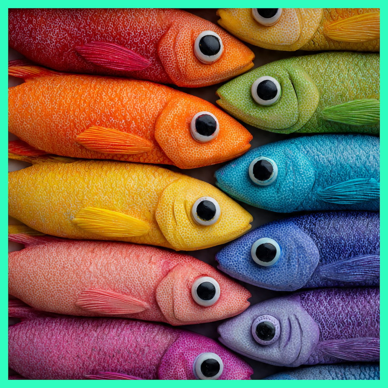 Rainbow Fish Stack