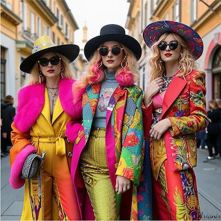 Colorful Fashion Women