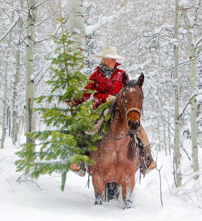 Cowboy Christmas Tree