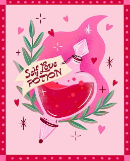 Self Love Potion Illustration