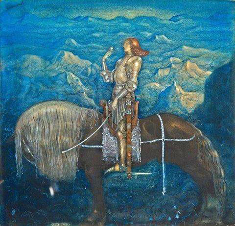 John Bauer Knight Rides