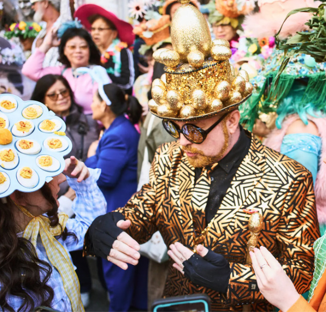 Easter Parade Egg Bonnet NYC
