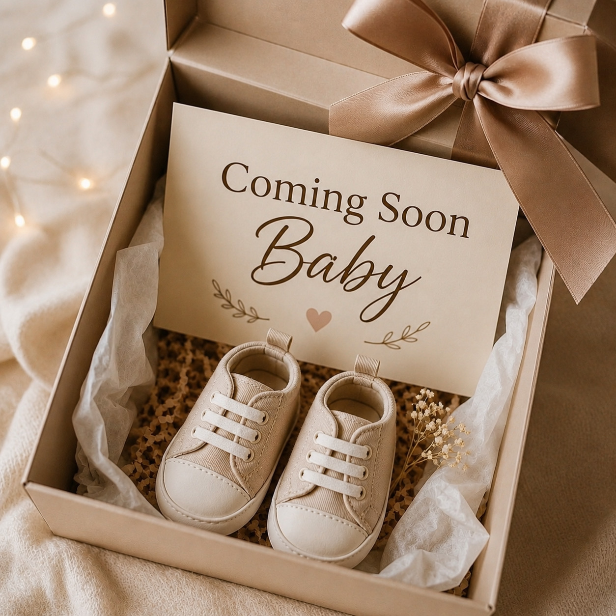 Baby Announcement Gift Box