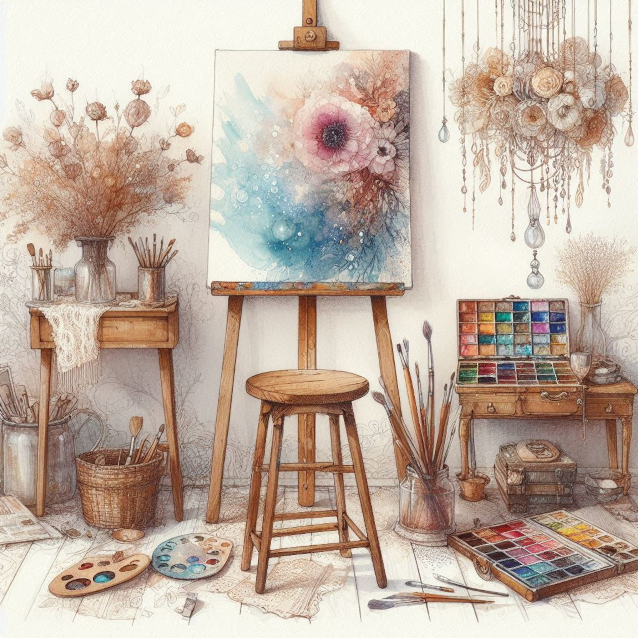 Artist Studio Interior