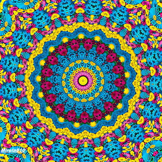 Vibrant Floral Mandala