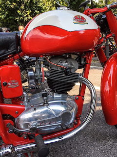 Mondial 175 Motorcycle Engine