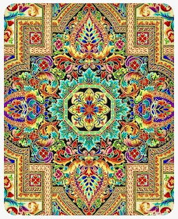 Ornate Mandala Tapestry