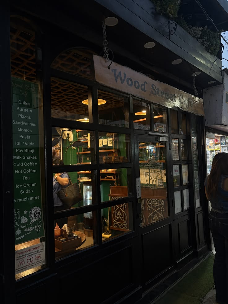 Wood Street Cafe Exterior